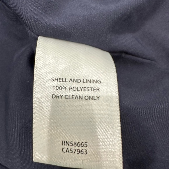 Treasure & Bond Women's Striped Velvet Blazer in Dark Gray - Picture 5 of 7